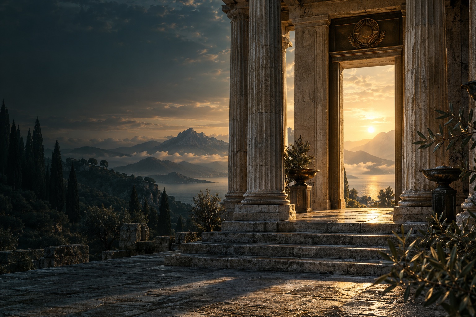 Un sanctuaire grec pour entrer dans le jeu du Temple